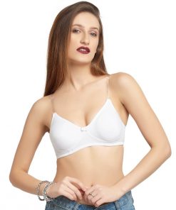 Daisy  Dee Cotton Rich Non Padded Moulded Full Coverage WHITE Bra- SALWAR KAMEEZ BRA ESPRIT - WHITE.